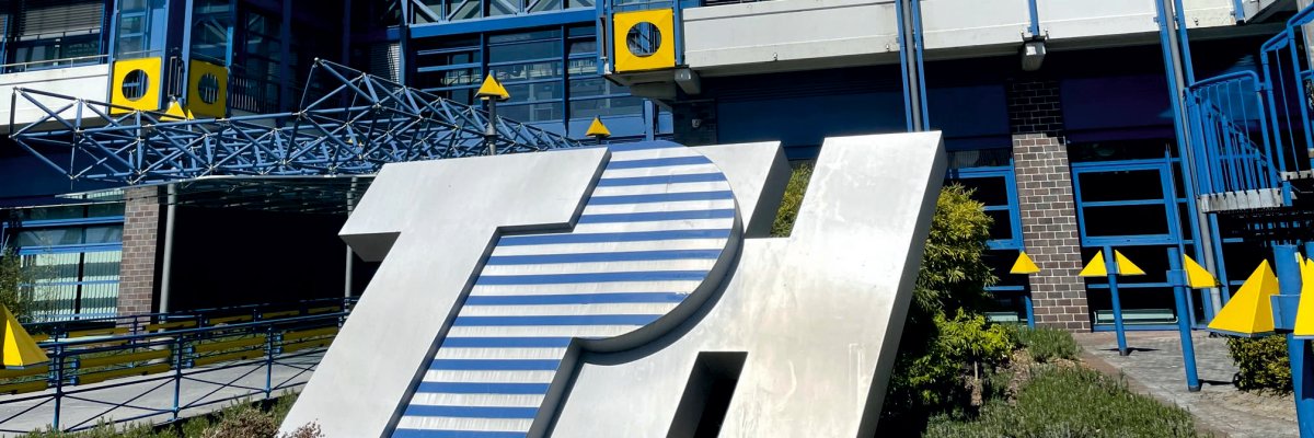 Technologiepark Herzogenath Technologiepark Herzogenath mit den großen Buchstaben TPH