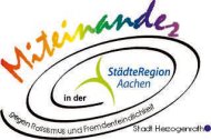 Logo Miteinander Kein Platz für Rassismus