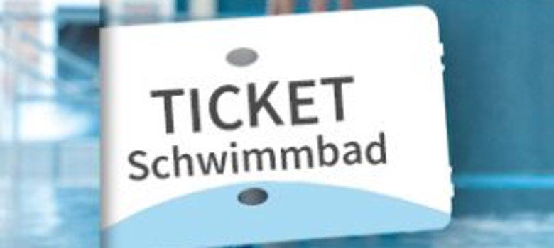Schwimmbadticket Schwimmbadticket im Onlineticktet-buchsystem