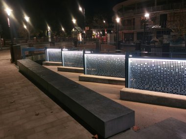 Integrierte Lichtinstallation, Foto: archigraphus 