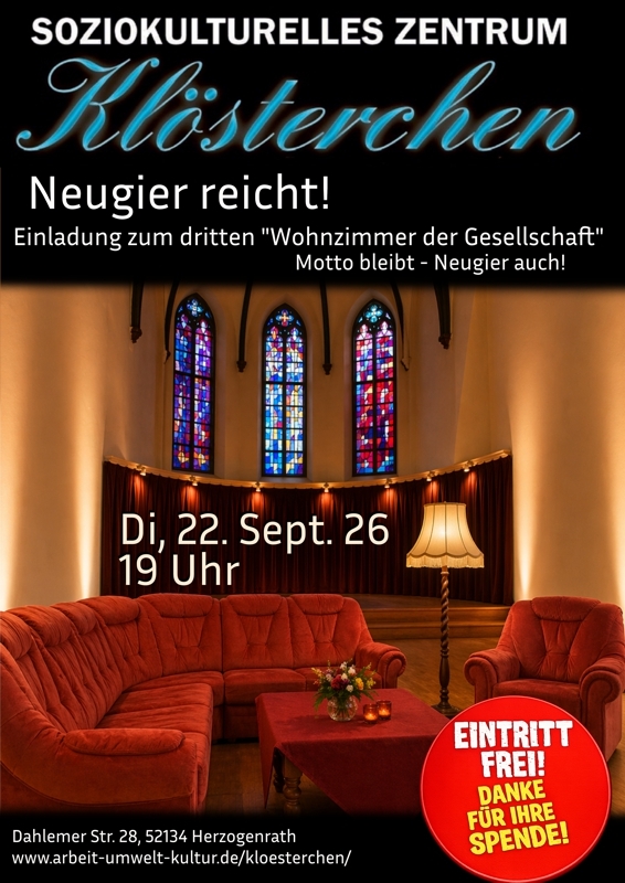 Wohnzimmer der Gesellschaft Plakat Wohnzimmer der Gesellschaft Plakat
