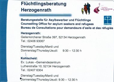 Flüchtlingsberatung Herzogenrath