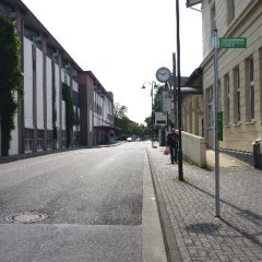 Barrierefreier Zugang Bahnhofsgebäude + Fernbushaltestelle Herzogenrath-Mitte